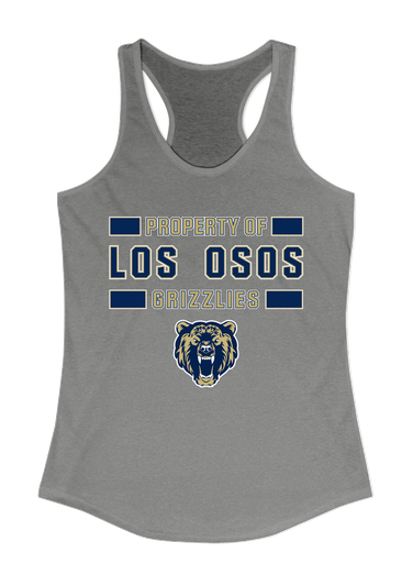 Los Osos Grizzlies Property Of Women's Tank Top