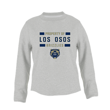 Los Osos Grizzlies Property Of Women's Sweatshirt
