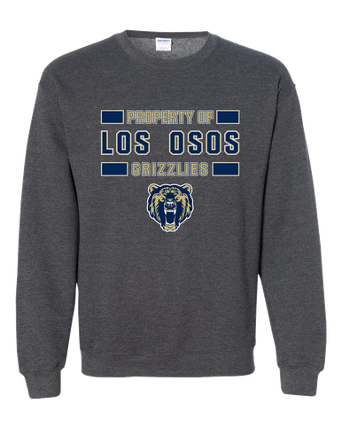 Los Osos Grizzlies Property Of Men's Sweatshirt
