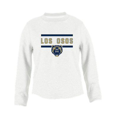 Los Osos Grizzlies Mascot #4 Women's Sweatshirt