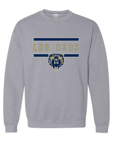 Los Osos Grizzlies Mascot #4 Men's Sweatshirt