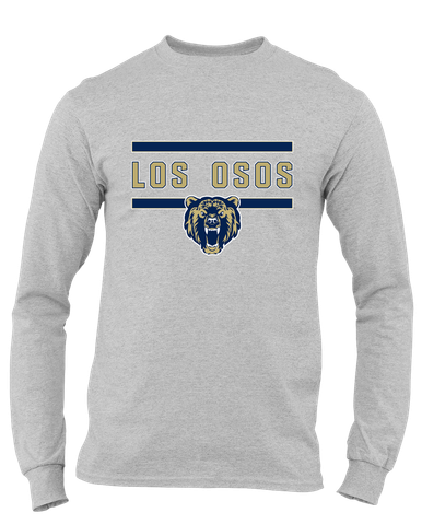 Los Osos Grizzlies Mascot #4 Men's Premium LS T-Shirt