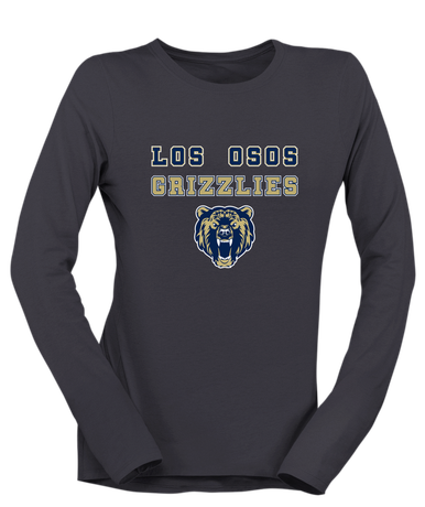 Los Osos Grizzlies Spirit Women's LS T-Shirt
