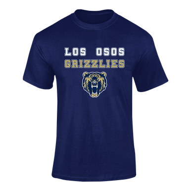 Los Osos Grizzlies Spirit Men's SS T-Shirt