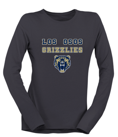 Los Osos Grizzlies Spirit Women's Premium LS T-Shirt
