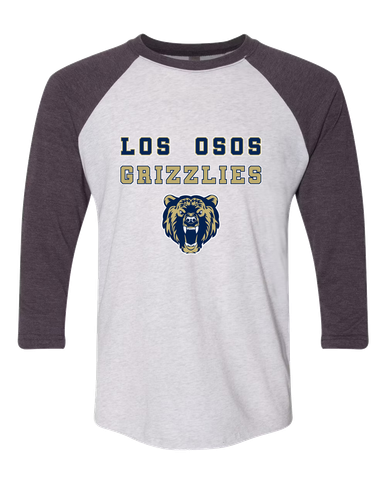 Los Osos Grizzlies Spirit Women's Baseball T-Shirt