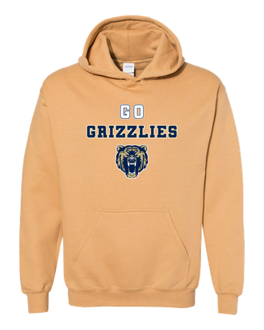 Los Osos Grizzlies Go Team Men's Hoodie