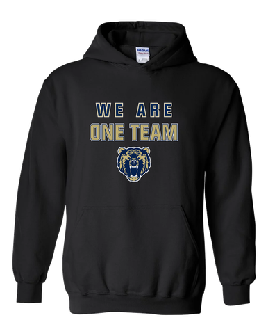 Los Osos Grizzlies We Are One Team Men's Hoodie