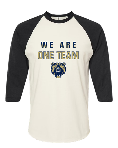 Los Osos Grizzlies We Are One Team Women's Baseball T-Shirt