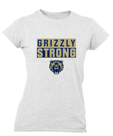 Los Osos Grizzlies Strong #1 Women's Premium SS T-Shirt