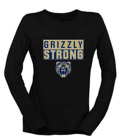 Los Osos Grizzlies Strong #1 Women's LS T-Shirt