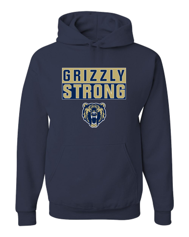 Los Osos Grizzlies Strong #1 Men's Premium Hoodie