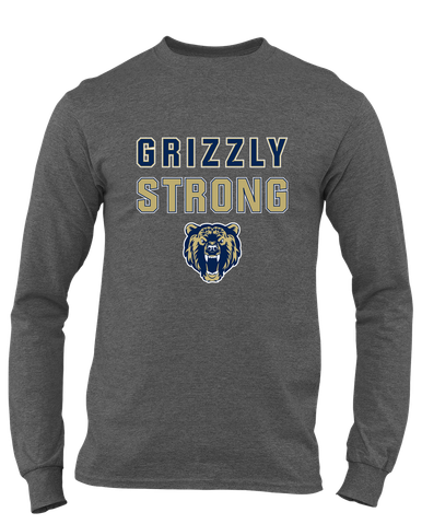 Los Osos Grizzlies Strong #2 Men's LS T-Shirt