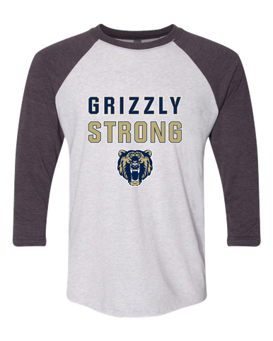 Los Osos Grizzlies Strong #2 Men's Baseball T-Shirt