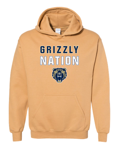 Los Osos Grizzlies Nation #2 Men's Hoodie