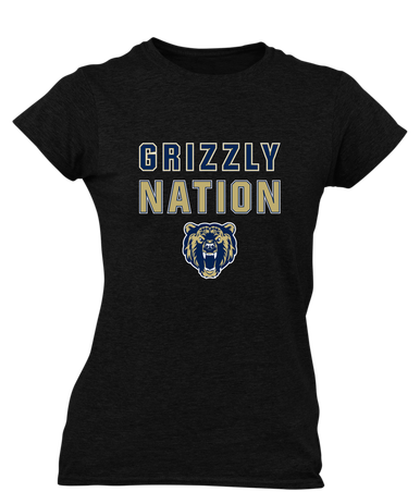 Los Osos Grizzlies Nation #2 Women's SS T-Shirt