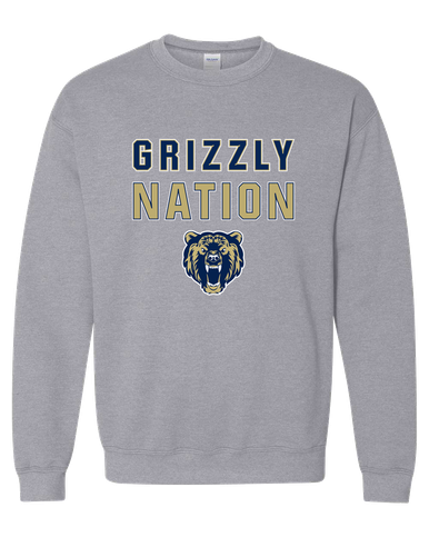 Los Osos Grizzlies Nation #2 Men's Sweatshirt
