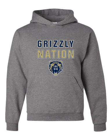 Los Osos Grizzlies Nation #2 Men's Premium Hoodie