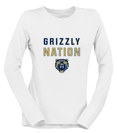Los Osos Grizzlies Nation #2 Women's Premium LS T-Shirt