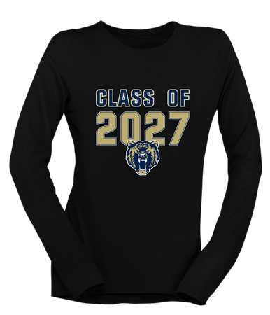 Los Osos Grizzlies Class of 2027 Women's LS T-Shirt