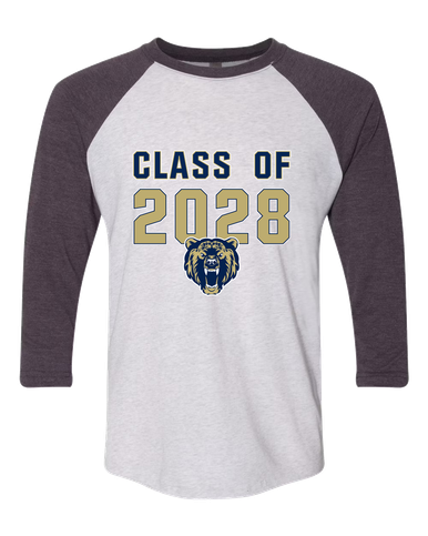 Los Osos Grizzlies Class of 2028 Women's Baseball T-Shirt