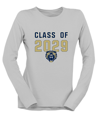 Los Osos Grizzlies Class of 2029 Women's LS T-Shirt