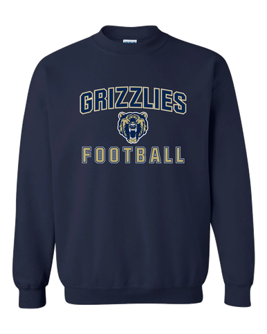 Los Osos Grizzlies Football #1 Men's Sweatshirt