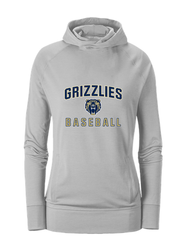 Los Osos Grizzlies Baseball #1 Women's Hoodie