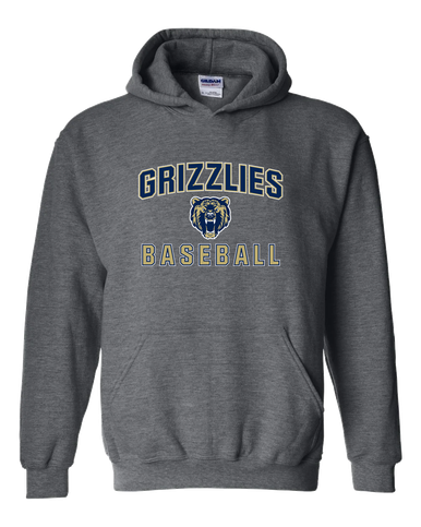 Los Osos Grizzlies Baseball #1 Men's Hoodie
