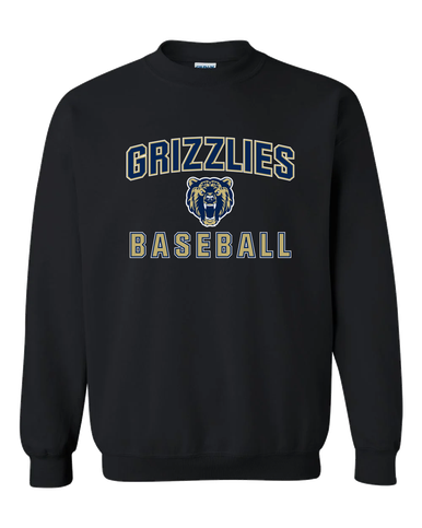 Los Osos Grizzlies Baseball #1 Men's Sweatshirt
