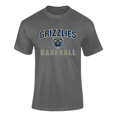 Los Osos Grizzlies Baseball #1 Men's SS T-Shirt