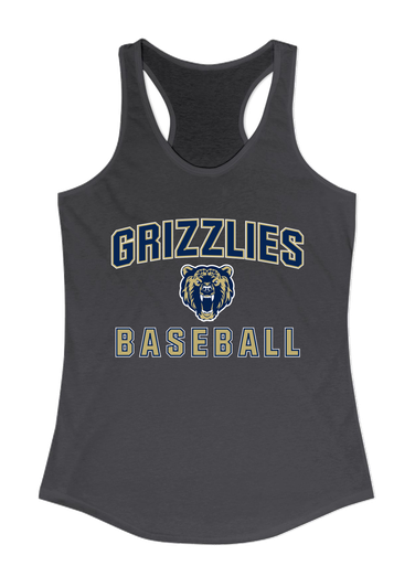 Los Osos Grizzlies Baseball #1 Women's Tank Top