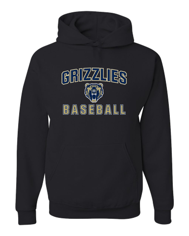 Los Osos Grizzlies Baseball #1 Men's Premium Hoodie