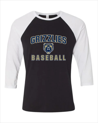 Los Osos Grizzlies Baseball #1 Men's Baseball T-Shirt