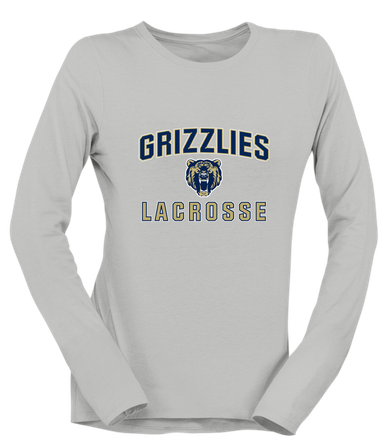 Los Osos Grizzlies Lacrosse Women's Premium LS T-Shirt