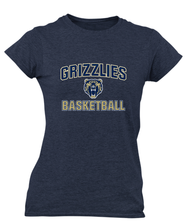 Los Osos Grizzlies Basketball #1 Women's Premium SS T-Shirt
