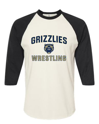 Los Osos Grizzlies Wrestling Men's Baseball T-Shirt