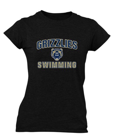 Los Osos Grizzlies Swimming Women's Premium SS T-Shirt