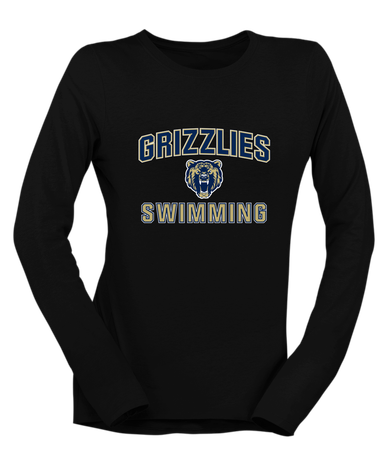 Los Osos Grizzlies Swimming Women's LS T-Shirt