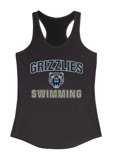 Los Osos Grizzlies Swimming Women's Tank Top
