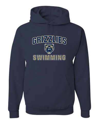 Los Osos Grizzlies Swimming Men's Premium Hoodie