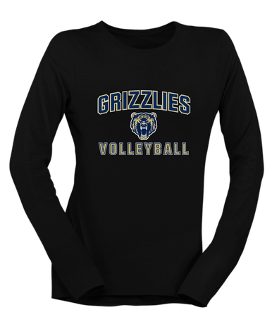Los Osos Grizzlies Volleyball Women's Premium LS T-Shirt