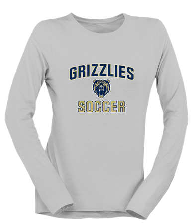 Los Osos Grizzlies Soccer #1 Women's LS T-Shirt