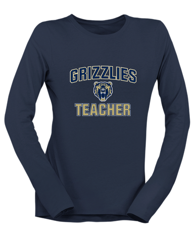 Los Osos Grizzlies Teacher Women's LS T-Shirt