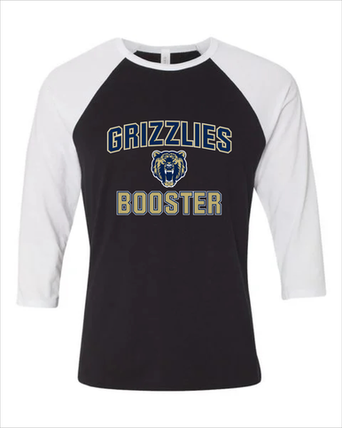 Los Osos Grizzlies Booster Women's Baseball T-Shirt
