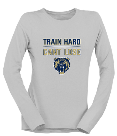 Los Osos Grizzlies Train Hard, Can't Lose Women's LS T-Shirt