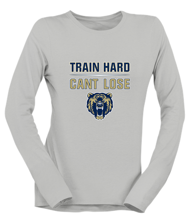 Los Osos Grizzlies Train Hard, Can't Lose Women's Premium LS T-Shirt
