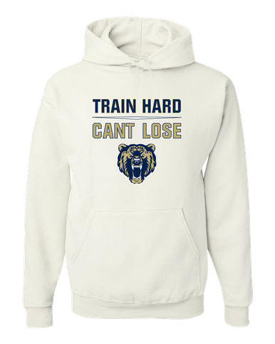 Los Osos Grizzlies Train Hard, Can't Lose Men's Premium Hoodie
