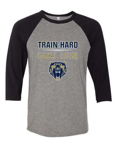 Los Osos Grizzlies Train Hard, Can't Lose Women's Baseball T-Shirt