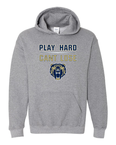 Los Osos Grizzlies Play Hard, Can't Lose Men's Hoodie